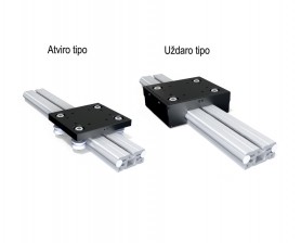 Linijinio judėjimo sistemos 12-20mm skersmens kreipiančiosios