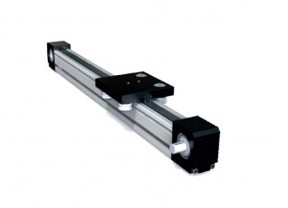 Belt drive systems with aluminum profiles