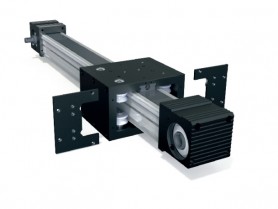 Linear motion systems block timing belt tunnel module 80x80