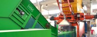 Paper and cardboard recycling equipment