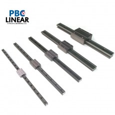 PBC Miniature Teflon Linear Guides and Blocks