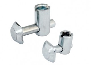 Fasteners for aluminium profile