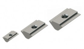 Modular T-slot nuts for aluminium profile slot