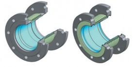 Axial Expansion Joint with 30mm expansion capacity with inner sleeve