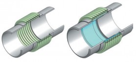 30-60 mm Axial Expansion Joint with Welded End