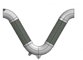 V-type, 3D braided Loop-joint, Welded, Fanged, Grooved End