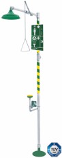 8317 Axion Emergency shower with eye-face wash station