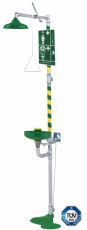 8320 Axion Emergency shower with eye-face wash station