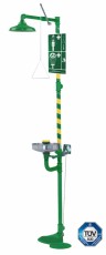 8300CRP Axion  Corrosion-resistant emergency shower with eye-face wash