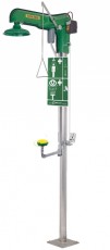 8319CTFPEX AXION Explosion, corrosion and frost-resistant emergency shower with eye-face wash