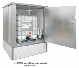 SLH 1x1; 1,5x1,5 KTC container storage for chemicals