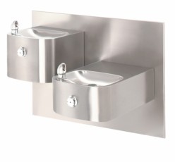 1119 Wall mounted drinking water fountain