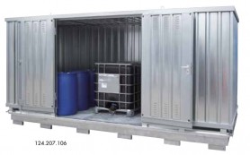 SLH NB 6x2; 5x6 container storage for chemicals with active ventilation