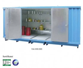 SLT 6x2; 5x6 container warehouses for chemicals