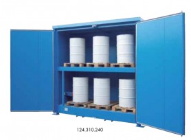 WSC Container Warehouses with Thermal Insulation Containers for Storage of Euro pallets