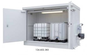 Fire Resistant Container Warehouse for KTC-IBC Containers