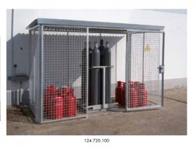 Container slotted warehouses for gas cylinders LB