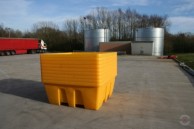 1260 L black or yellow pallet baths for IBC-KTC containers 4