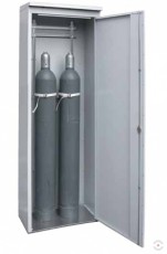 Safety cabinets for gas cylinders