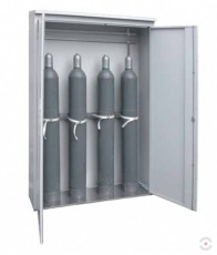 Safe storage cabinet for 4 gas cylinders TRG1050