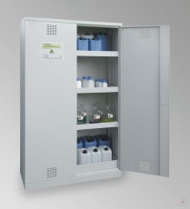 Safe 1950x1200x500 mm, gray cabinet for toxic materials