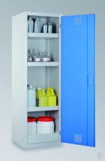 Safe 1935x600x570 mm, blue cabinet for toxic materials