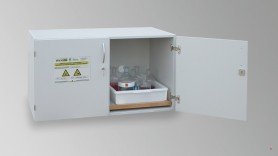 Safe cabinet for alkalis and acids, 600x1100x570 mm