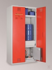 Combined fire-safe cabinet 950-2FASSiB60 2x60 L for barrels