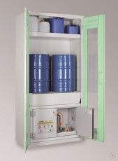 Combined cabinet with racks, 950-2FAS-GL SiB30 2x60 L for barrels