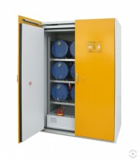 90 min fire resistant 2 door cabinet for 9x60 L barrels FAS 90-1550-960