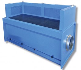 ZB Downdraft tables with air filtration