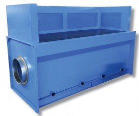 ZB POL Downdraft tables with air filtration cartridge