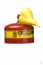 9.5 L Flammable Liquid Container with Funnel, Type 1, Red