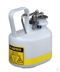 2 L polyethylene safety container, stainless steel fittings