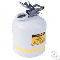 7.5 L safe white container for used fluids