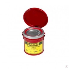 Safe 1L steel container for washing small parts