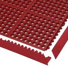 Perforuotas modulinis kilimėlis šlapioms zonoms 550 Cushion Ease Red