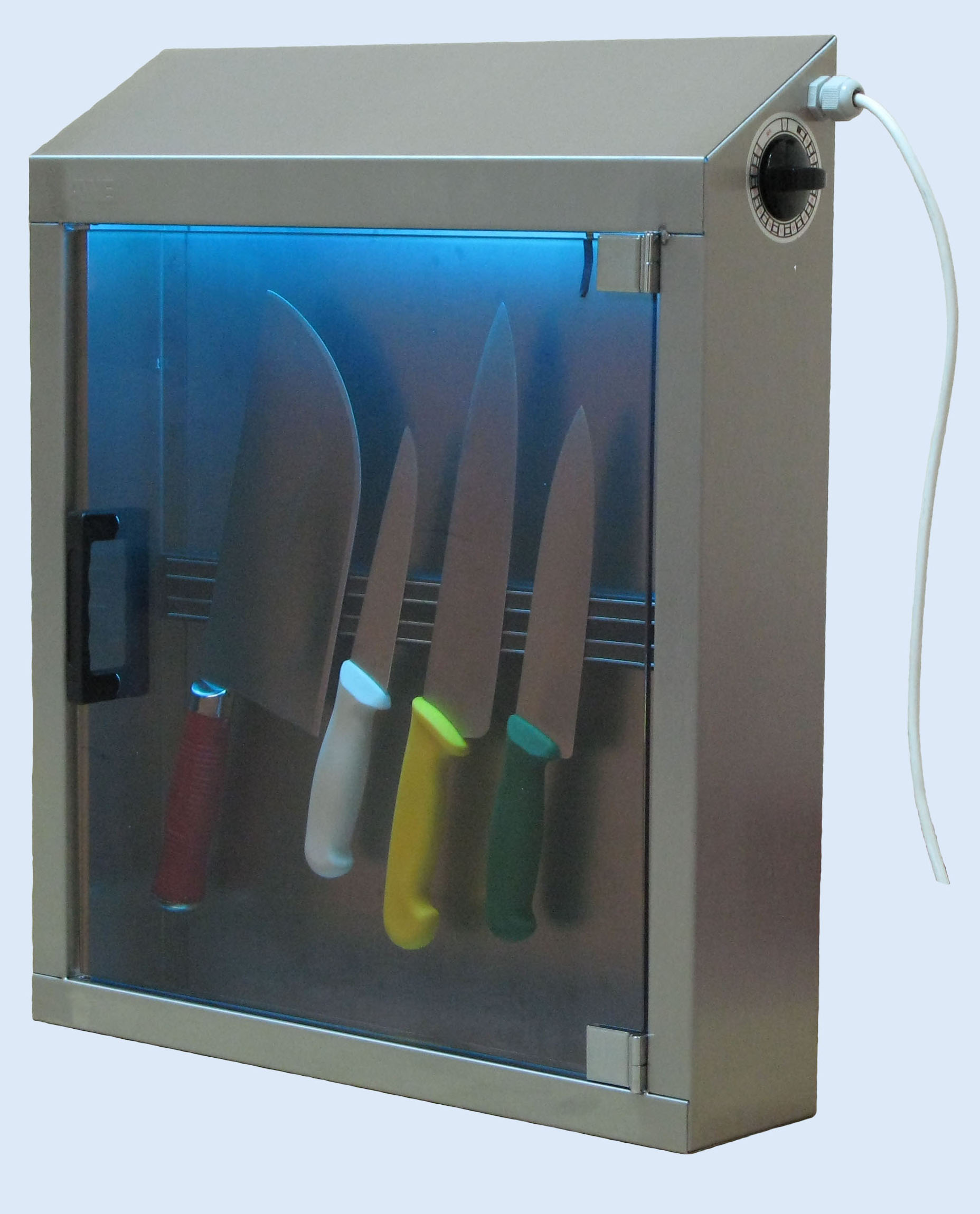 шкаф для дезинфекции ножей с ультрафиолетом