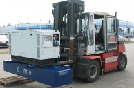 Magnetic road sweeping machine 1