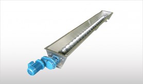 Stainless Steel Trough Screw Conveyors-CX