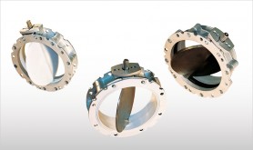 VFS-type Butterfly Valves for powdery and granular materials