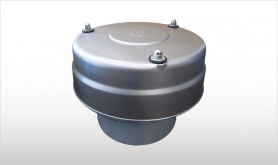 Excess pressure relief valve VCP for cement towers