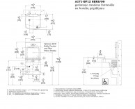 A171_BF12_sieninis_geriamojo_vandens_fontanėlis_su_butelių_pripildymu_matmenys