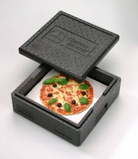 PIZZA Box polipropileno dėžė