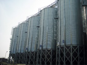 Grain storage bin-silos models