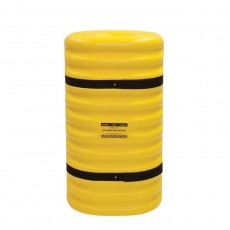 1706 geltono polietileno 150x150 mm kolonų apsaugos