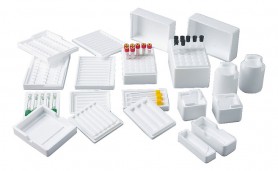 Styropak transportation boxes for 3-5 ampoules