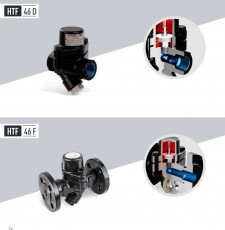 HTF 46 Termostatinės reguliuojamos temperatūros bimetalinės garo gaudyklės