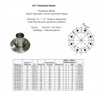 5611 Pasukamas flanšas