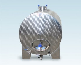 Oval stainless steel tanks 10-50 L